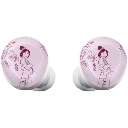 Disney Mulan Character Art Galaxy Buds Plus Skin