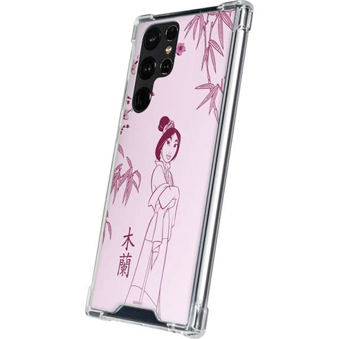 Disney Mulan Character Art Galaxy S23 Ultra Clear Case