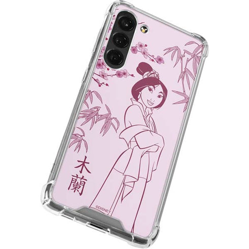 Disney Mulan Character Art Galaxy S24 FE Clear Case