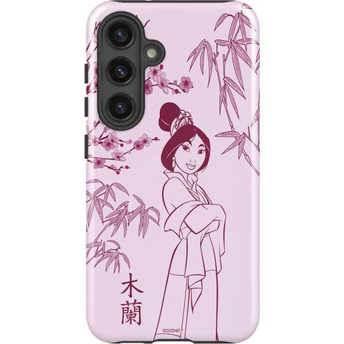 Disney Mulan Character Art Galaxy S25 Impact Case
