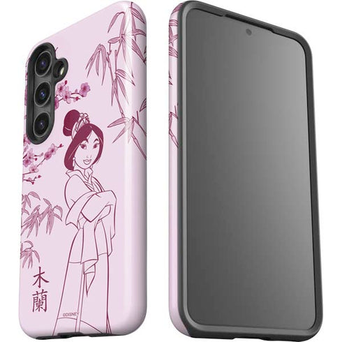 Disney Mulan Character Art Galaxy S25 Impact Case