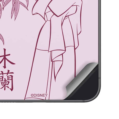 Disney Mulan Character Art Galaxy S25 Plus Skin