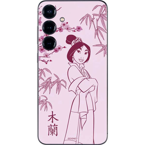 Disney Mulan Character Art Galaxy S24 Skin