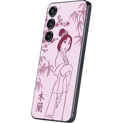Disney Mulan Character Art Galaxy S24 Skin