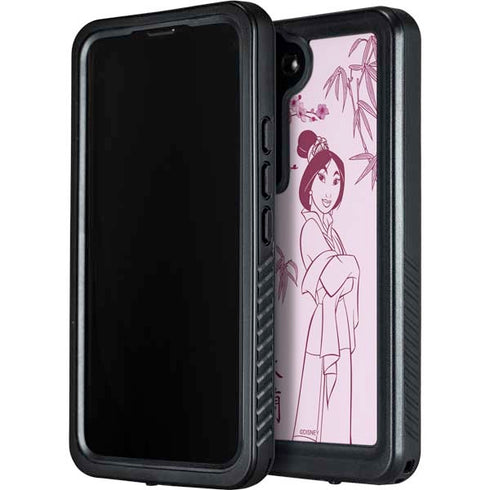 Disney Mulan Character Art Galaxy S24 Waterproof Case