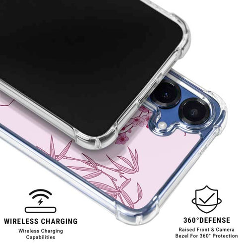 Disney Mulan Character Art Galaxy S25 FE Clear Case