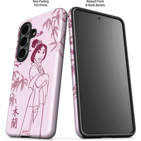 Disney Mulan Character Art Galaxy S26 Impact Case