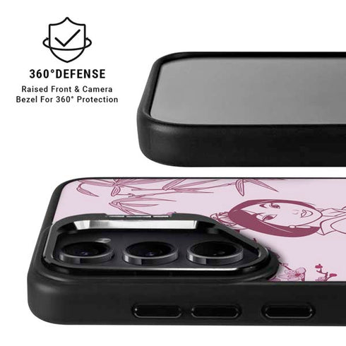 Disney Mulan Character Art Galaxy S26 Kickstand Case
