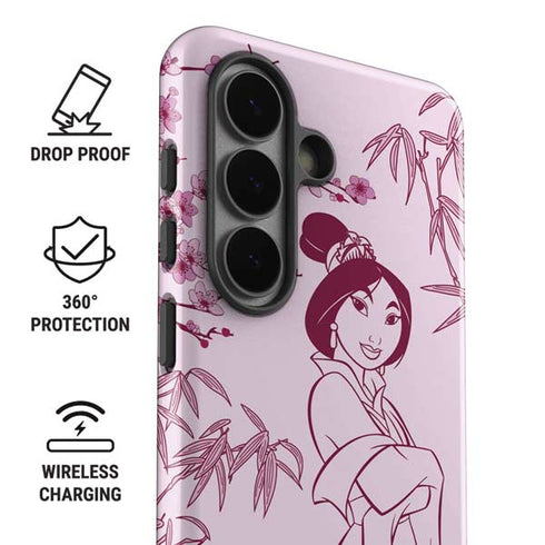 Disney Mulan Character Art Galaxy S26 Plus Impact Case