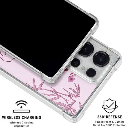 Disney Mulan Character Art Galaxy S26 Ultra Clear Case