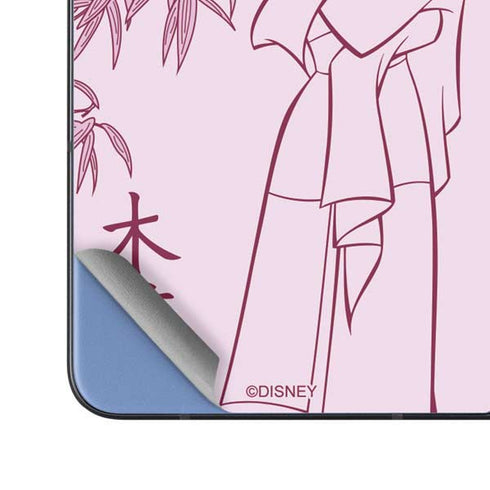 Disney Mulan Character Art Galaxy Z Fold5 5G Skin