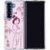 Disney Mulan Character Art Galaxy Z Fold7 Clear Case