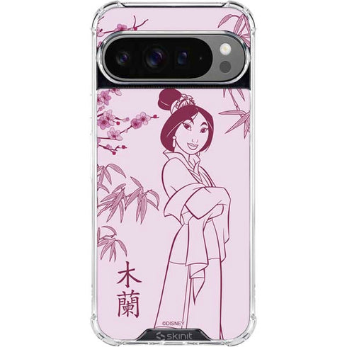 Disney Mulan Character Art Google Pixel 10 Pro XL Clear Case