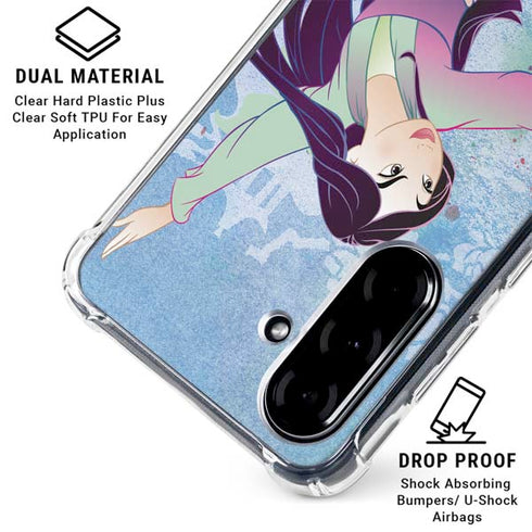 Disney Mulan In Training Galaxy A36 5G Clear Case