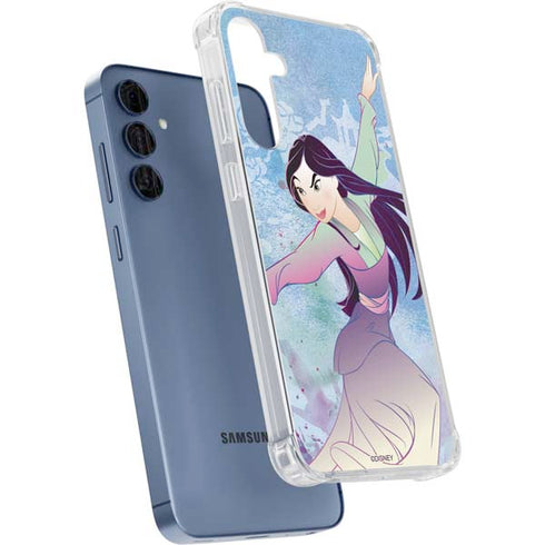 Disney Mulan In Training Galaxy A55 5G Clear Case