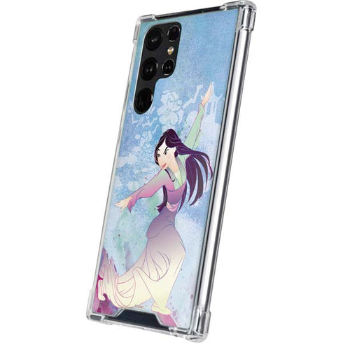 Disney Mulan In Training Galaxy S23 Ultra Clear Case