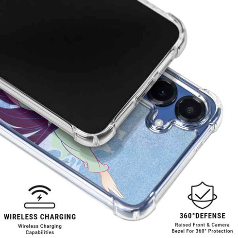 Disney Mulan In Training Galaxy S25 Clear Case