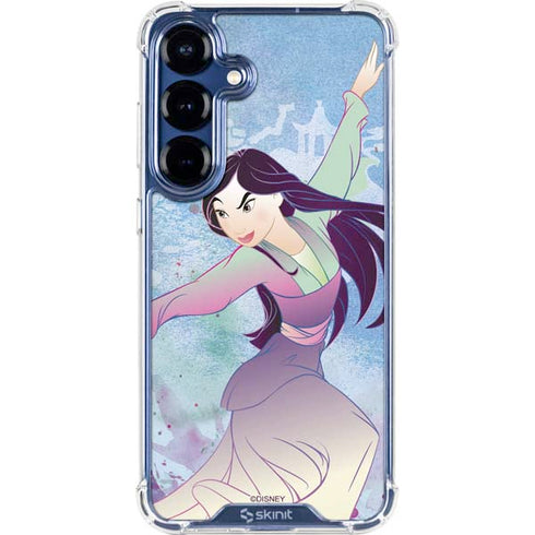 Disney Mulan In Training Galaxy S25 Plus Clear Case
