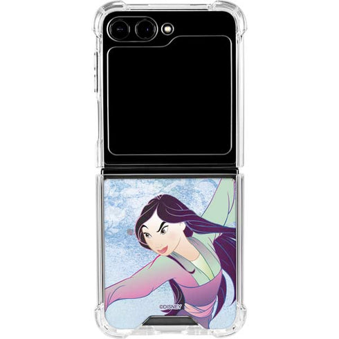 Disney Mulan In Training Galaxy Z Flip6 Clear Case