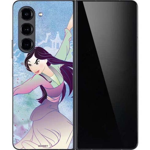 Disney Mulan In Training Galaxy Z Fold5 5G Skin