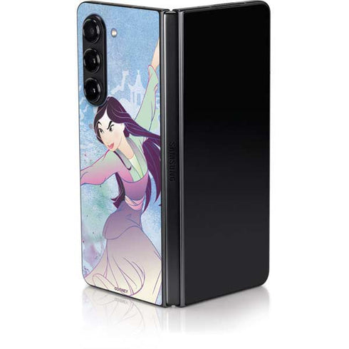 Disney Mulan In Training Galaxy Z Fold5 5G Skin