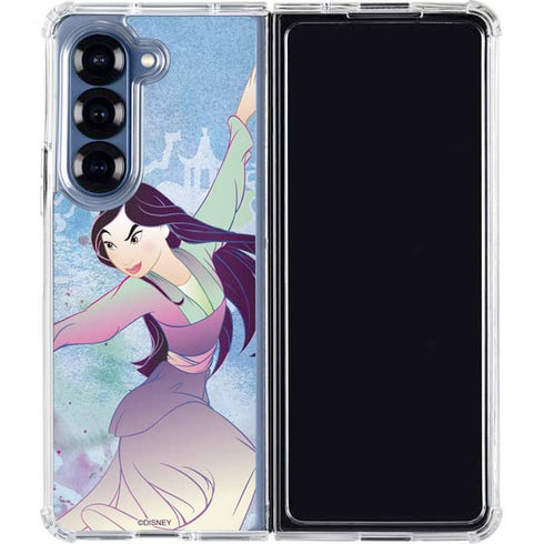 Disney Mulan In Training Galaxy Z Fold6 Clear Case