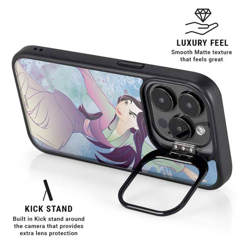 Disney Mulan In Training iPhone 14 Pro Max Kickstand Case