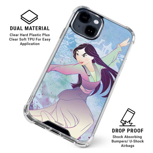 Disney Mulan In Training iPhone 15 Clear Case