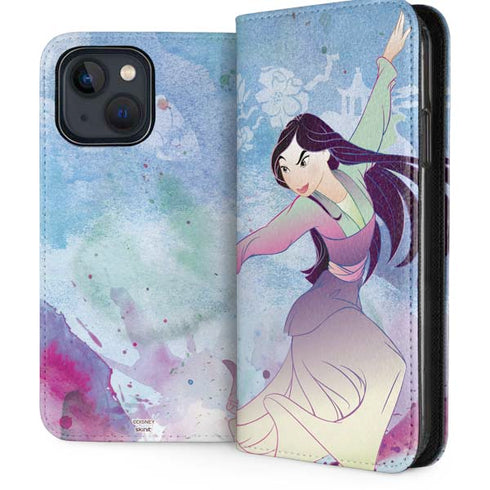 Disney Mulan In Training iPhone 15 Plus Folio Case