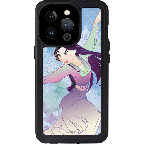 Disney Mulan In Training iPhone 15 Pro Waterproof Case