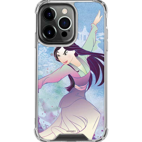 Disney Mulan In Training iPhone 16 Pro Max Clear Case