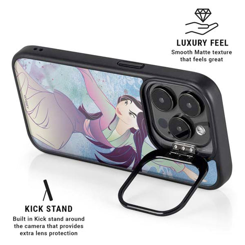 Disney Mulan In Training iPhone 16 Pro Max Kickstand Case