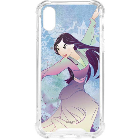 Disney Mulan In Training iPhone XS Clear Case