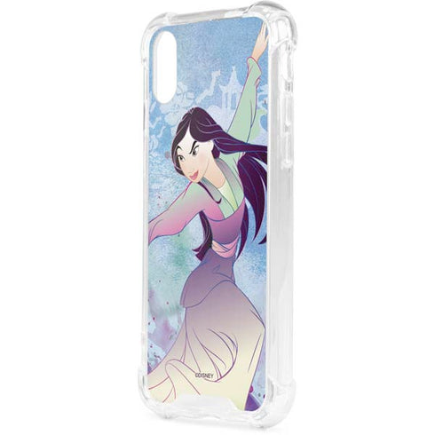 Disney Mulan In Training iPhone XS Clear Case