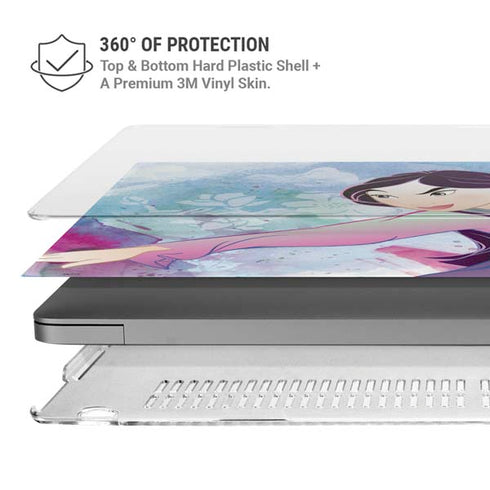Disney Mulan In Training MacBook Pro 14in (2021-24) Case plus Skin