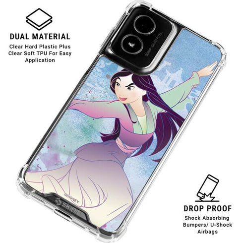 Disney Mulan In Training Moto G Power 5G (2024) Clear Case