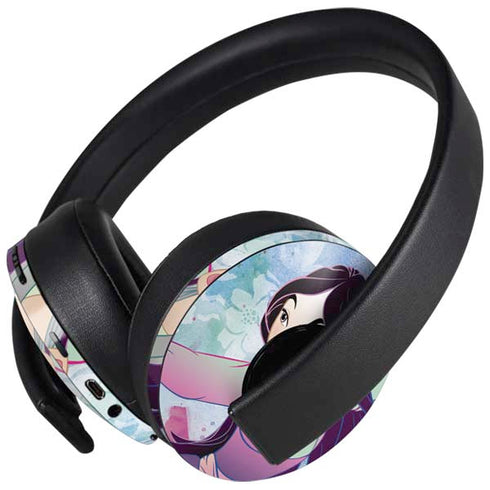Disney Mulan In Training PlayStation 4 Gold Wireless Headset Skin