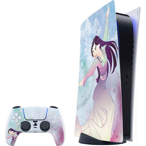 Disney Mulan In Training PlayStation PS5 Skins