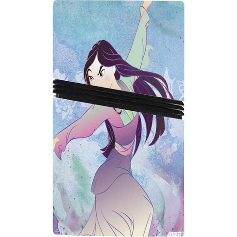 Disney Mulan In Training PS5 Pro Console Skin