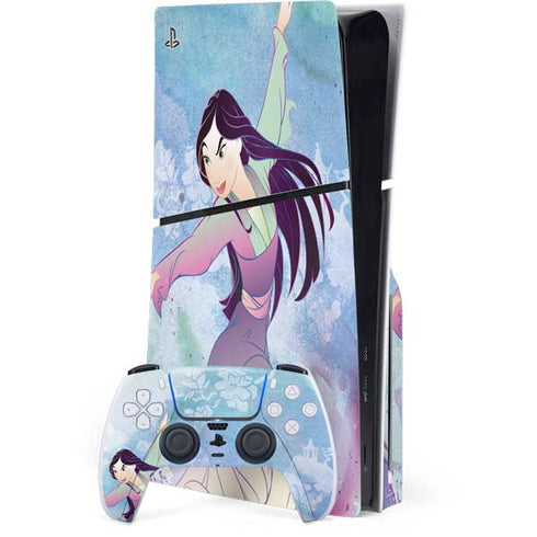 Disney Mulan In Training PlayStation PS5 Skins