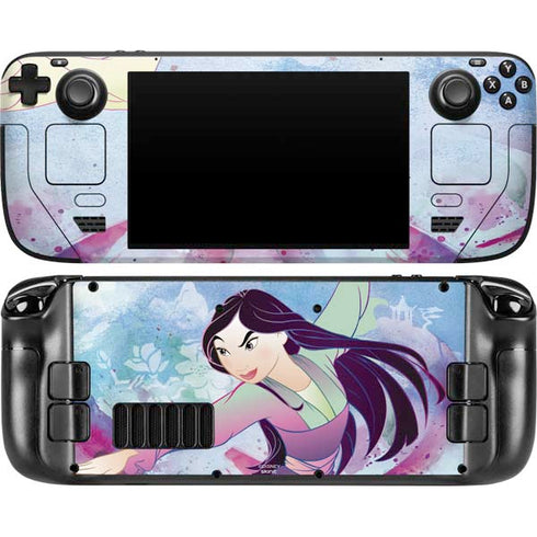 Disney Mulan In Training Steam Deck Handheld Gaming Computer OLED Skin