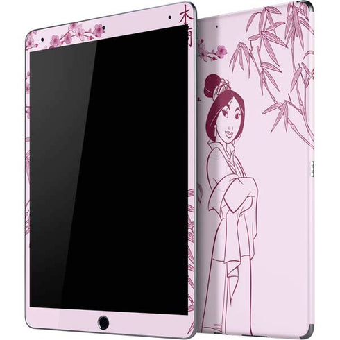 Disney Mulan Character Art iPad Skins