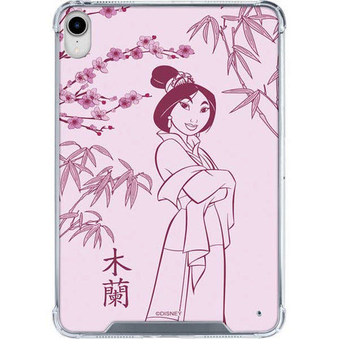 Disney Mulan Character Art iPad 11th Gen (2025) Clear Case