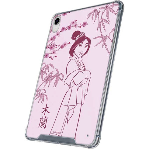 Disney Mulan Character Art iPad 11th Gen (2025) Clear Case