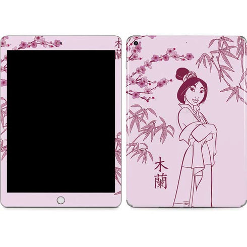 Disney Mulan Character Art Apple iPad Skin