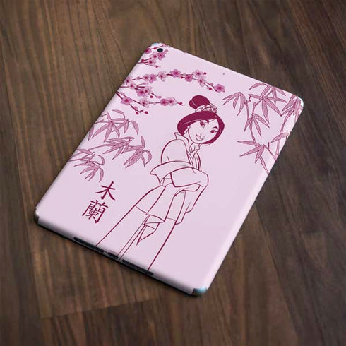 Disney Mulan Character Art Apple iPad Skin