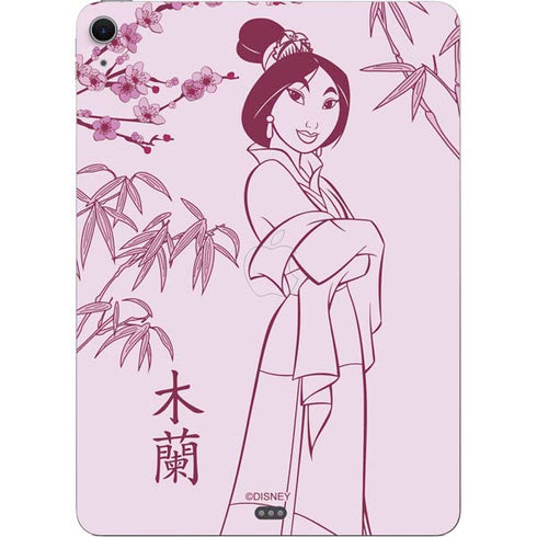 Disney Mulan Character Art Apple iPad Air Skin