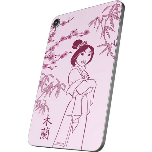 Disney Mulan Character Art Apple iPad Mini Skin