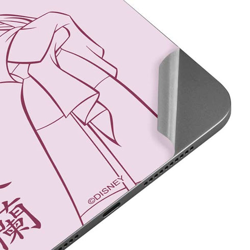Disney Mulan Character Art Apple iPad Mini Skin