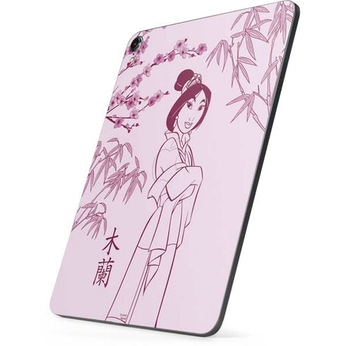 Disney Mulan Character Art Apple iPad Pro Skin